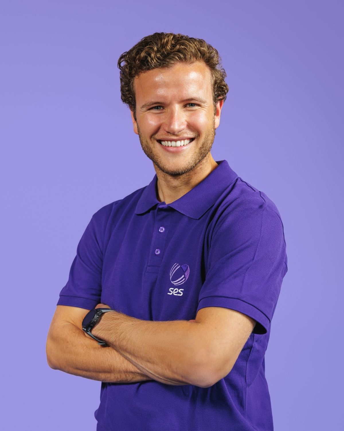 a smartphone app showing space-themed merchandise.