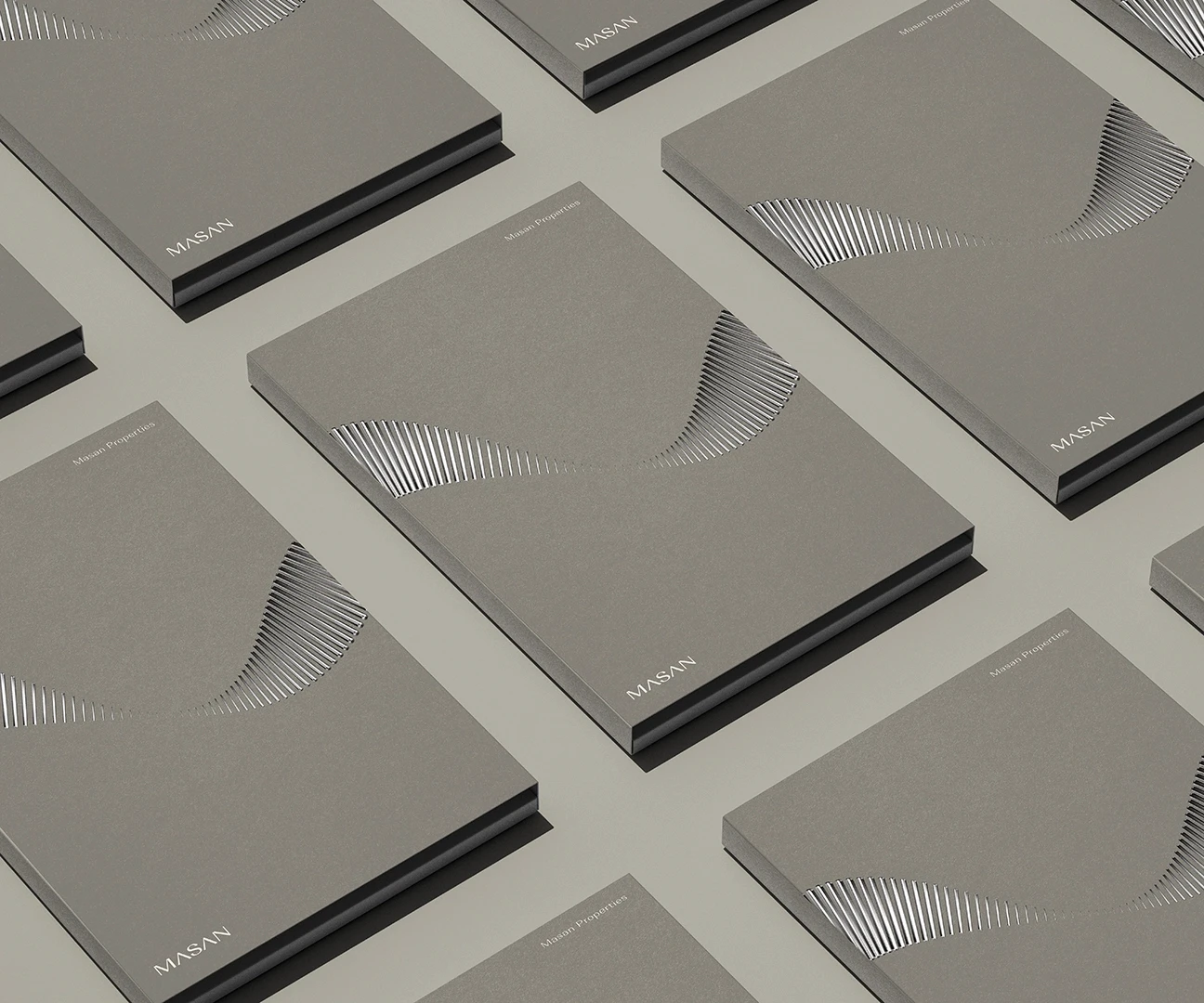 Batch.Works product catalogue book on a work top with a graphic printed image on the front