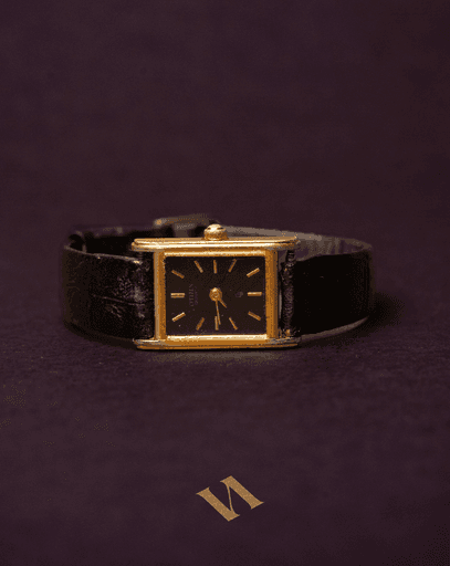 Vintage citizen tank watch