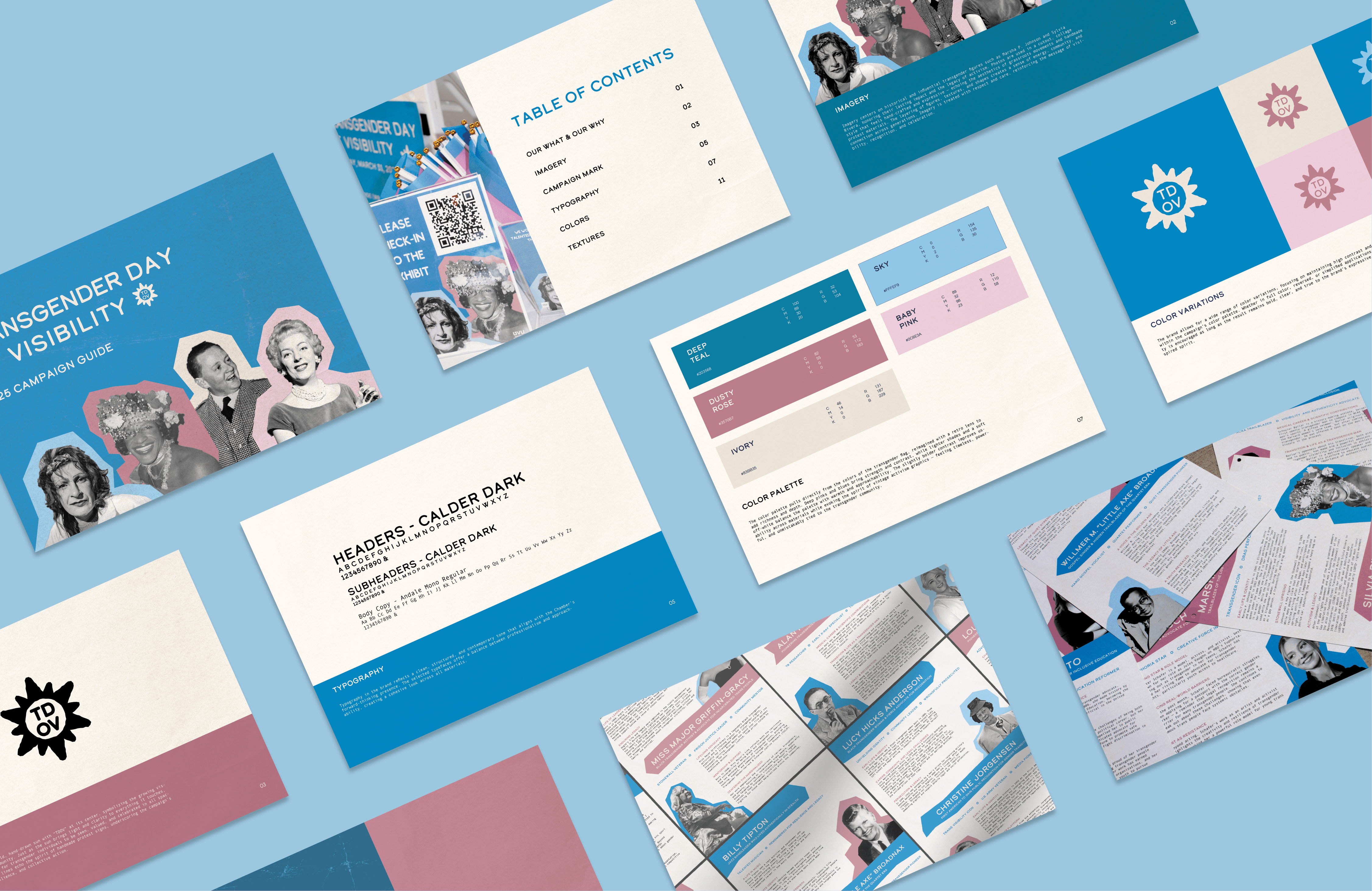 Transgender Day of Visibility event brand guide