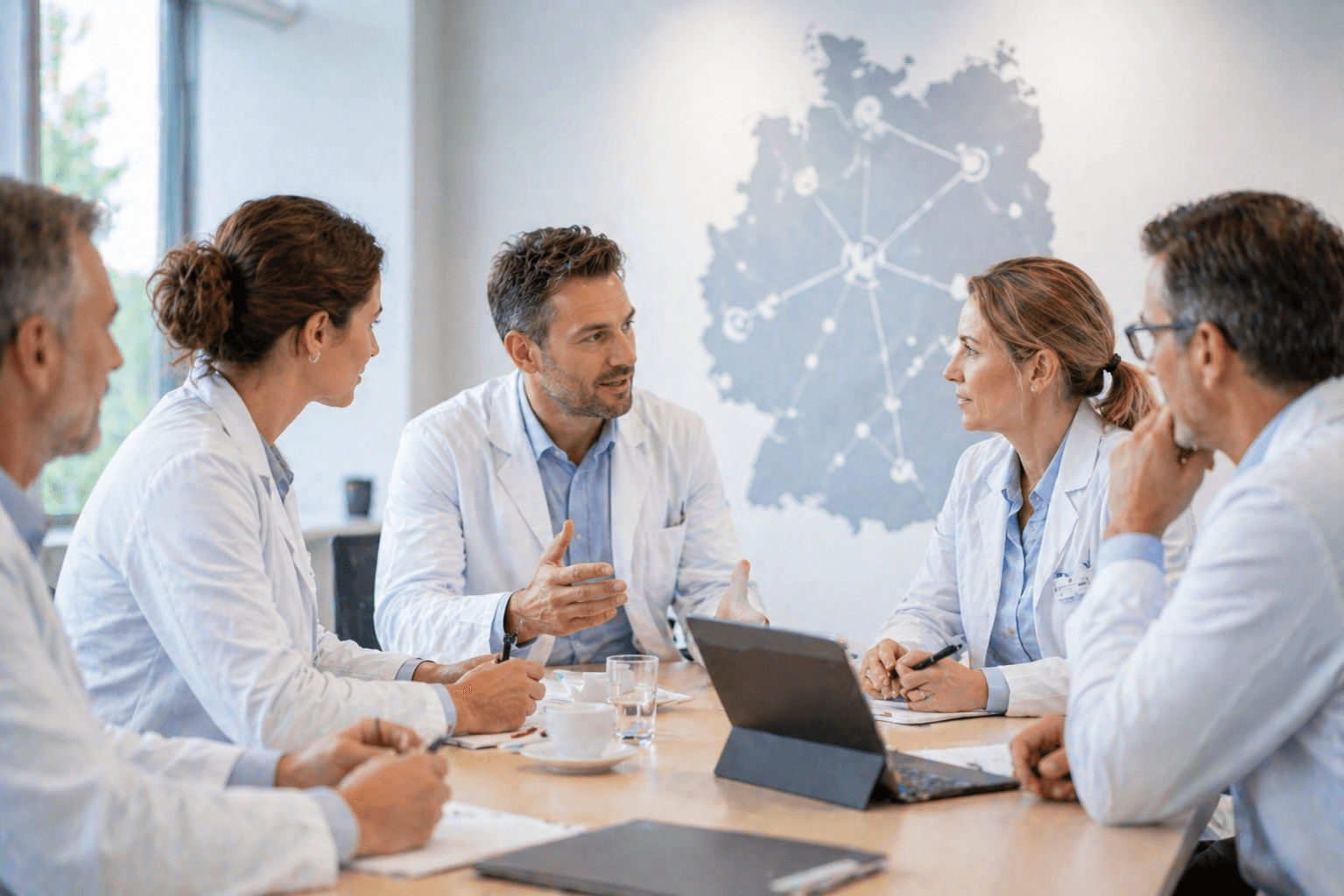 Netzwerk in 16 Landesgruppen