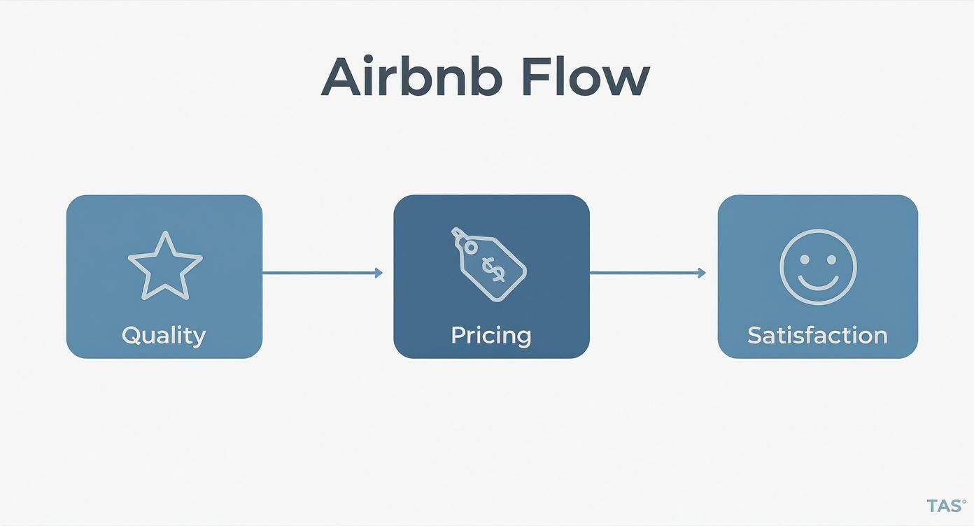 Infographic about seo for airbnb