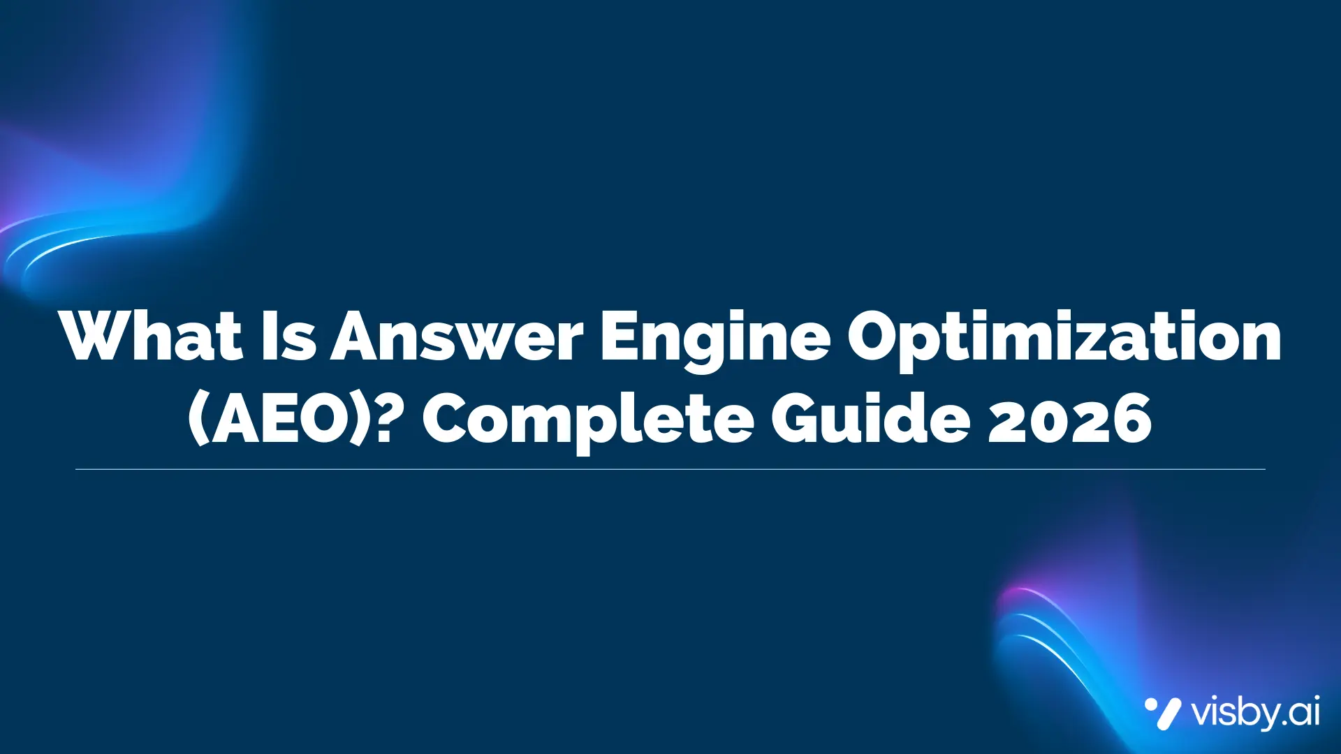 What Is Answer Engine Optimization