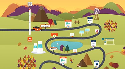 Abstract image of a colorful sphere with a galaxy-like pattern inside