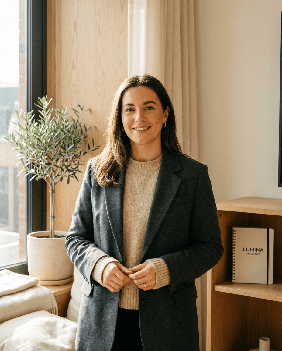 Man in glasses wearing a grey suit and blue tie, looking calmly at the camera.