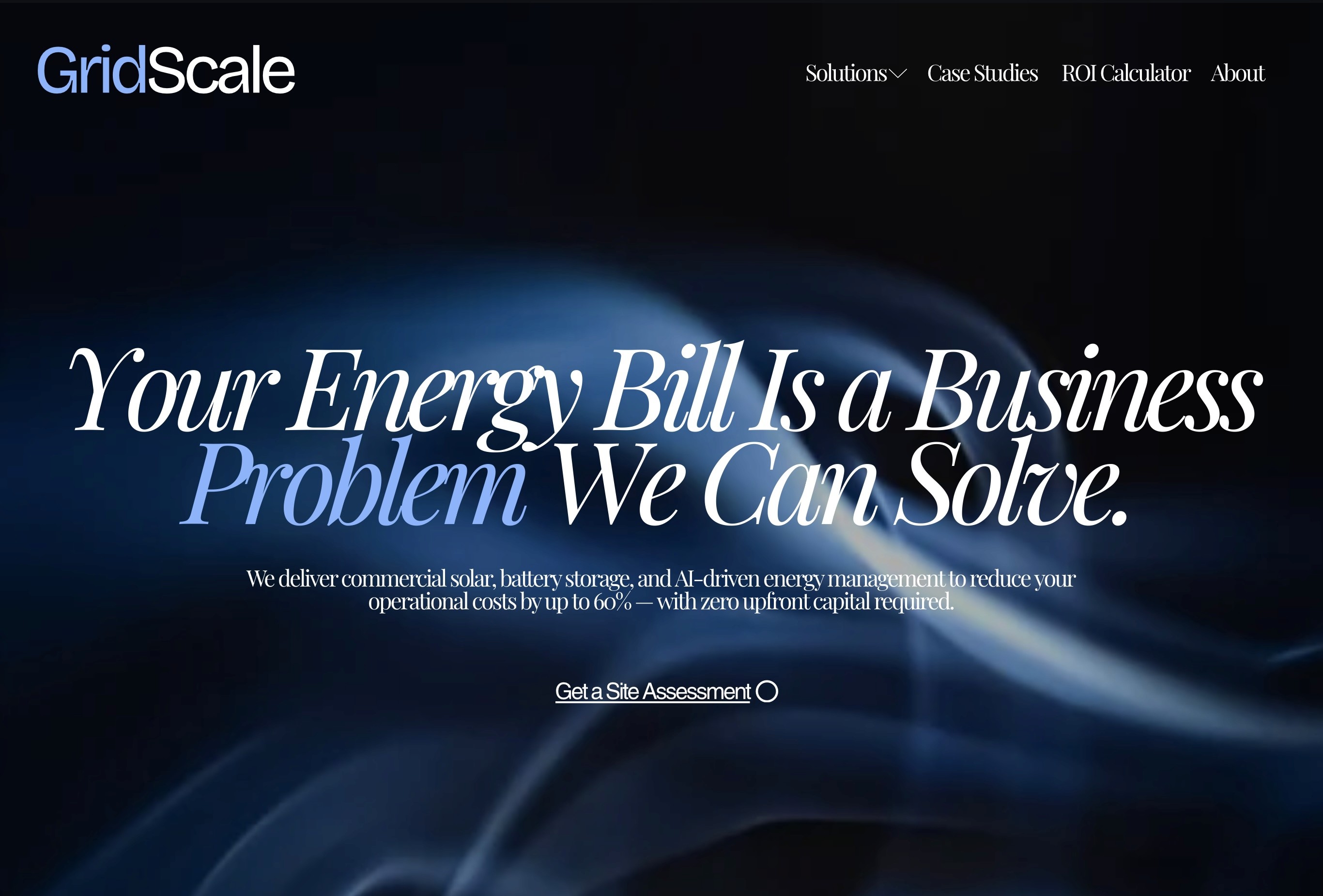 Energy-Tech Company Website Design