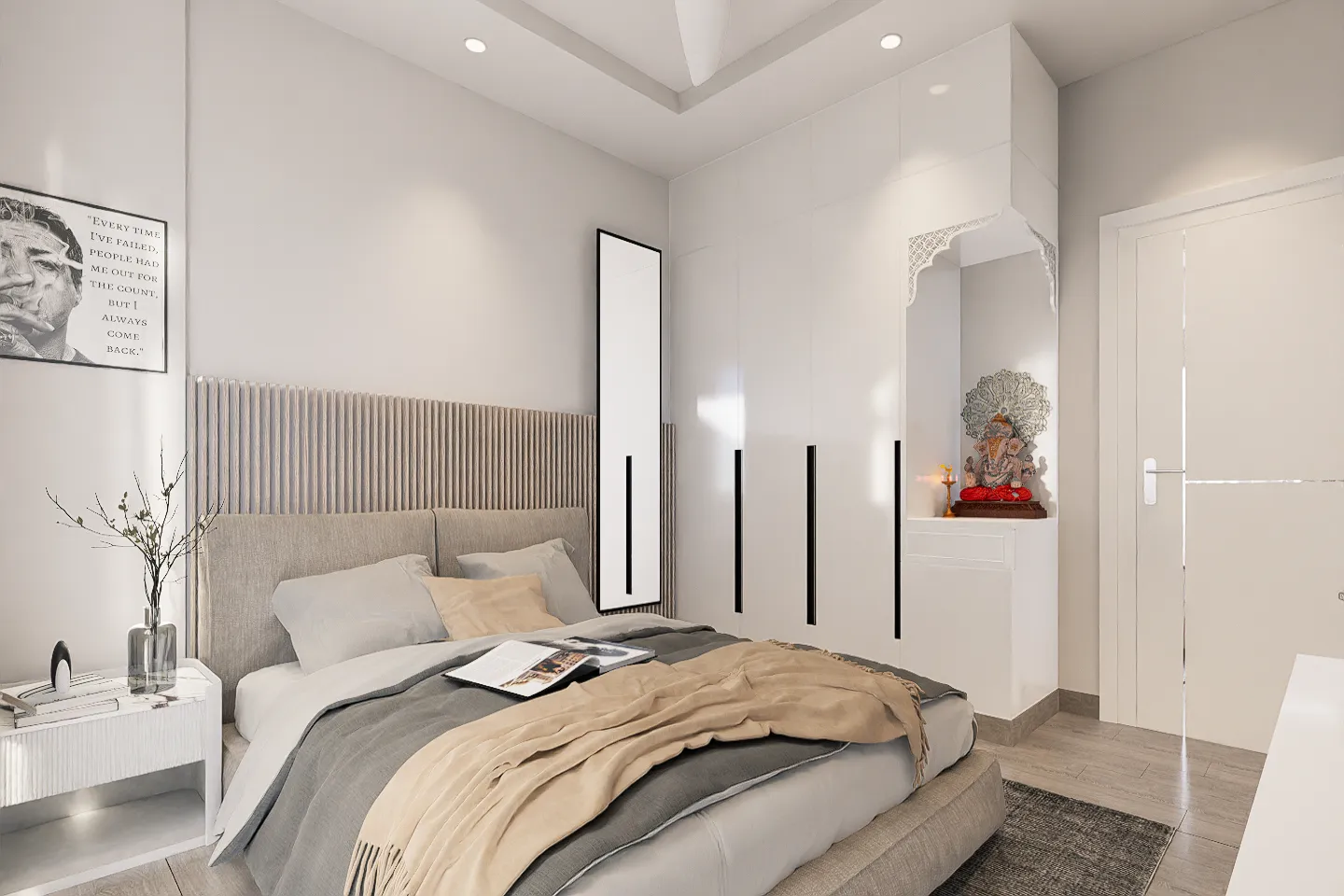 Project showcase image featuring a modern, refined interior.