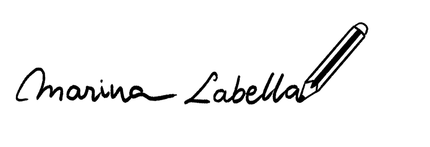 LOGO OF MARINA LABELLA - ILLUSTRATOR AND ANIMATOR