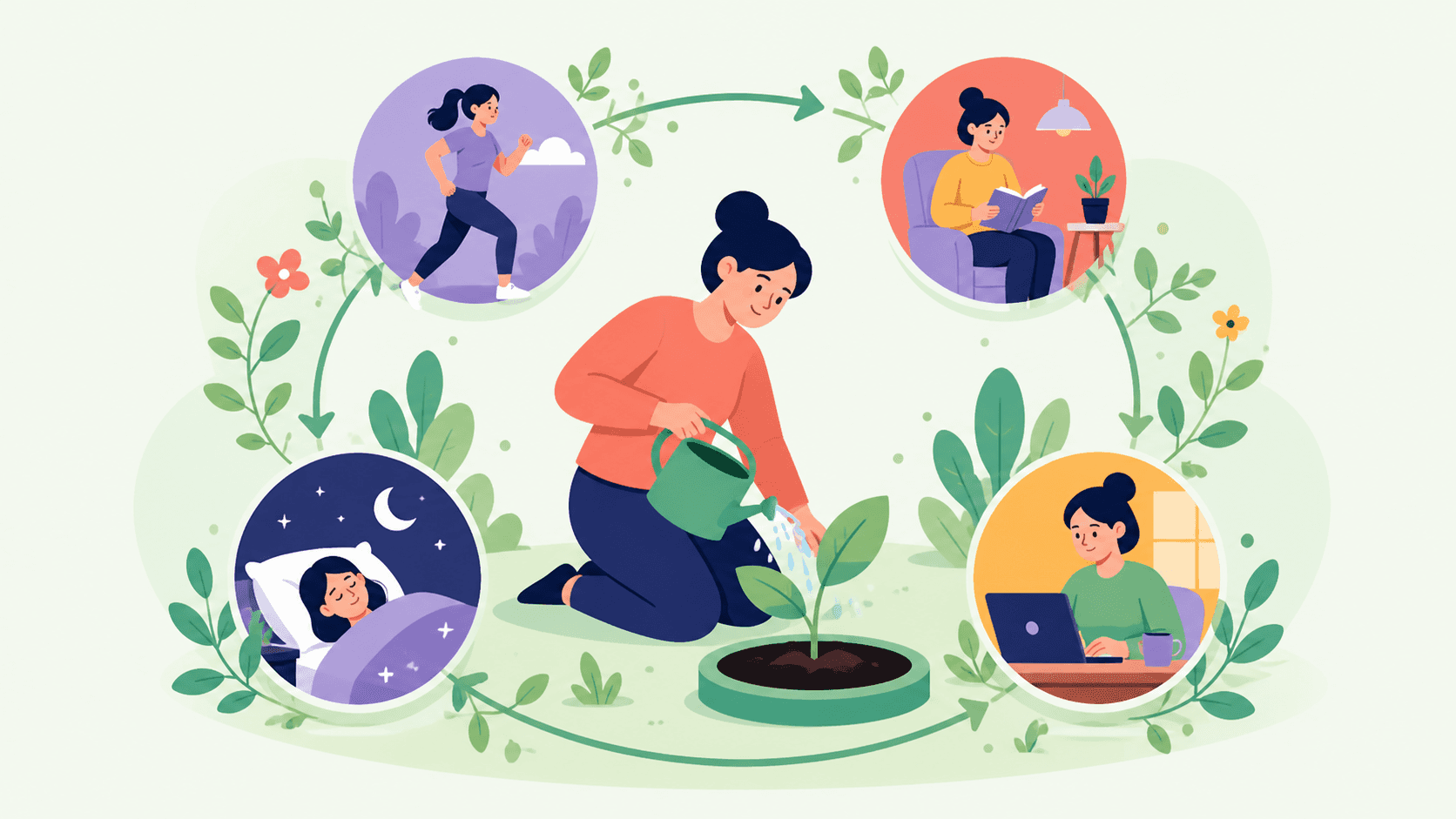 Best Productivity App for Tracking Habits editorial illustration