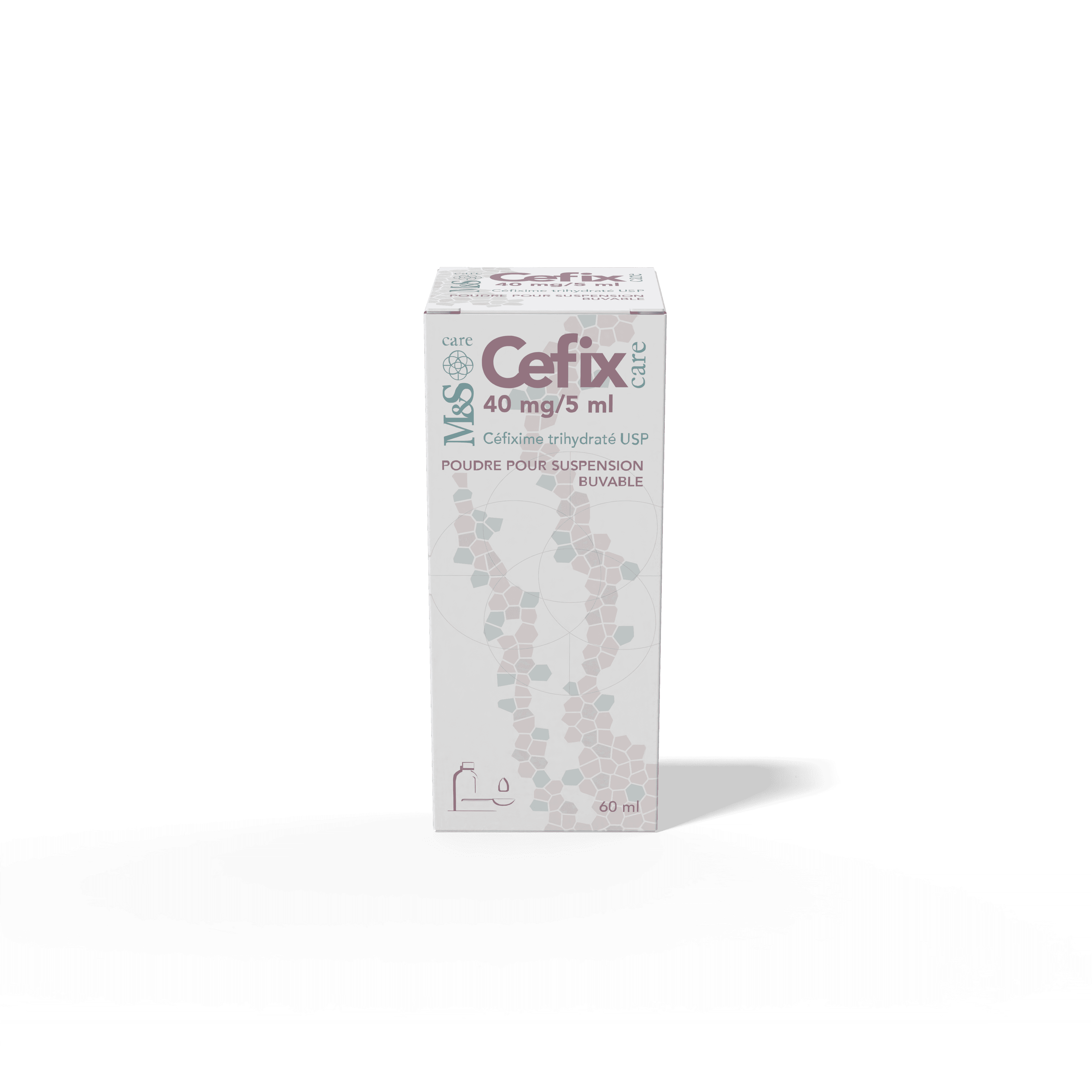 Boîte de CefixCare 40mg M&S Care