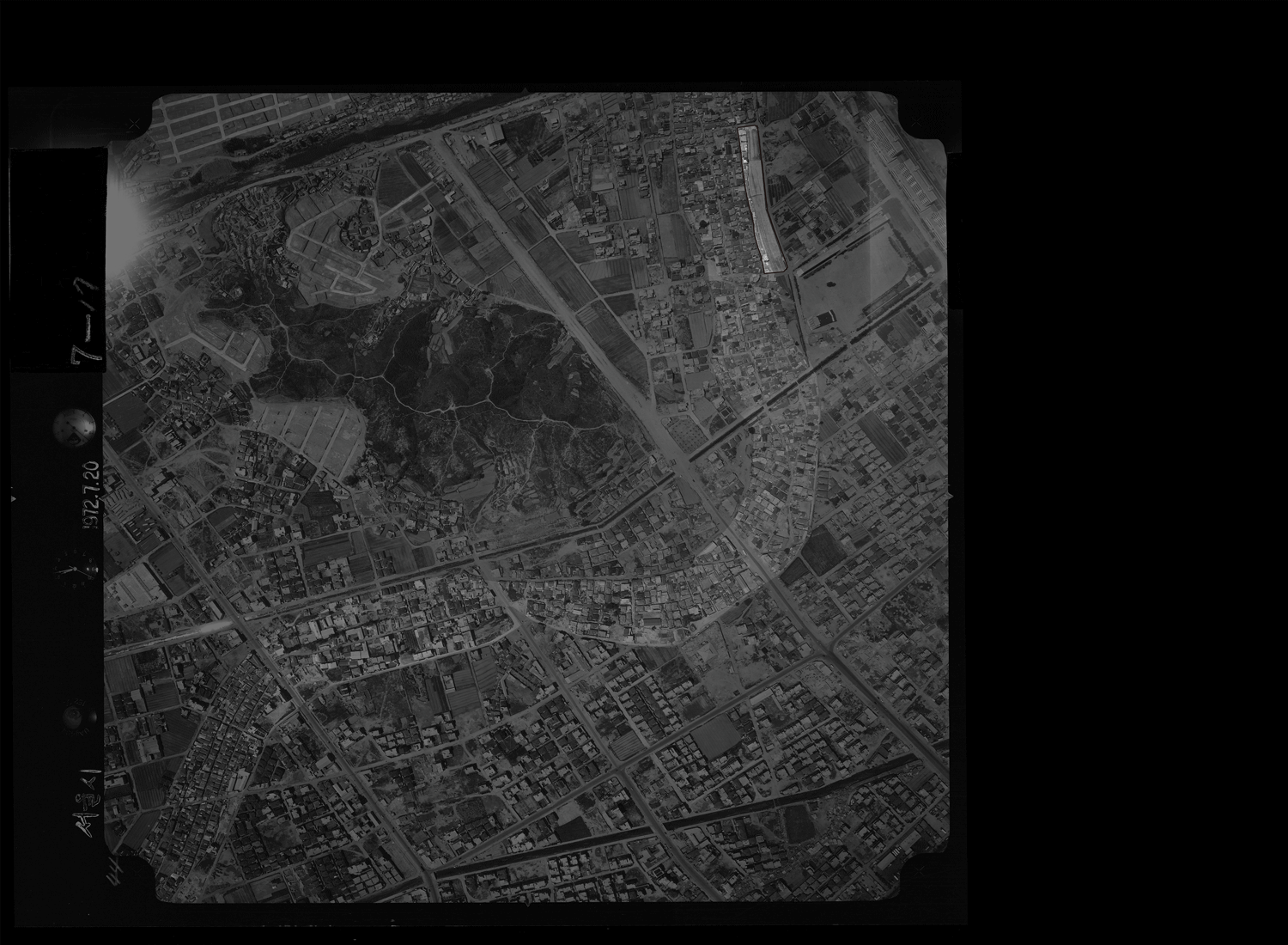 연남동의 얇은 켜: 487과 481 | 1969년-1974년도 각 항공사진ㅡ연남동 487과 481의 도시적 변화 양상