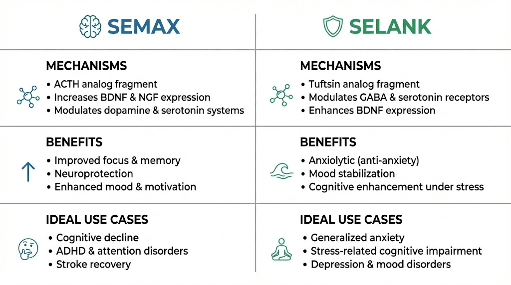 best nootropic peptides