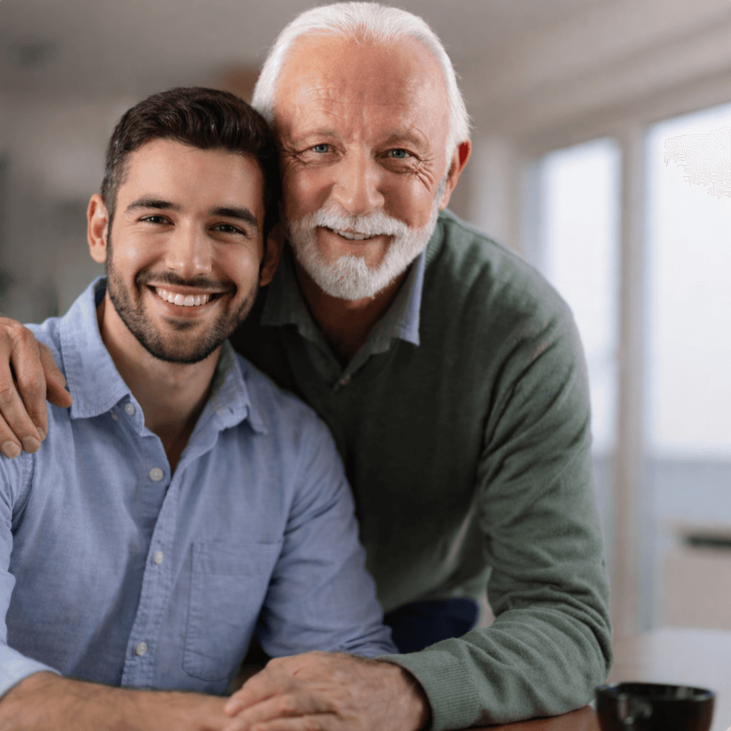 Aerial view of a winding road surrounded by dense green and yellow trees, showcasing nature’s vibrant colors.