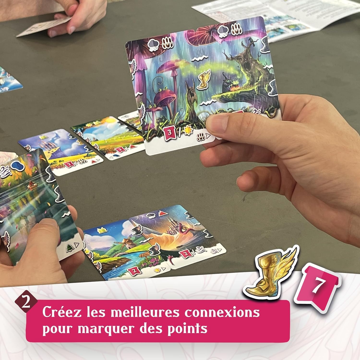 Explication des règles de 7 Leagues - Étape n°2