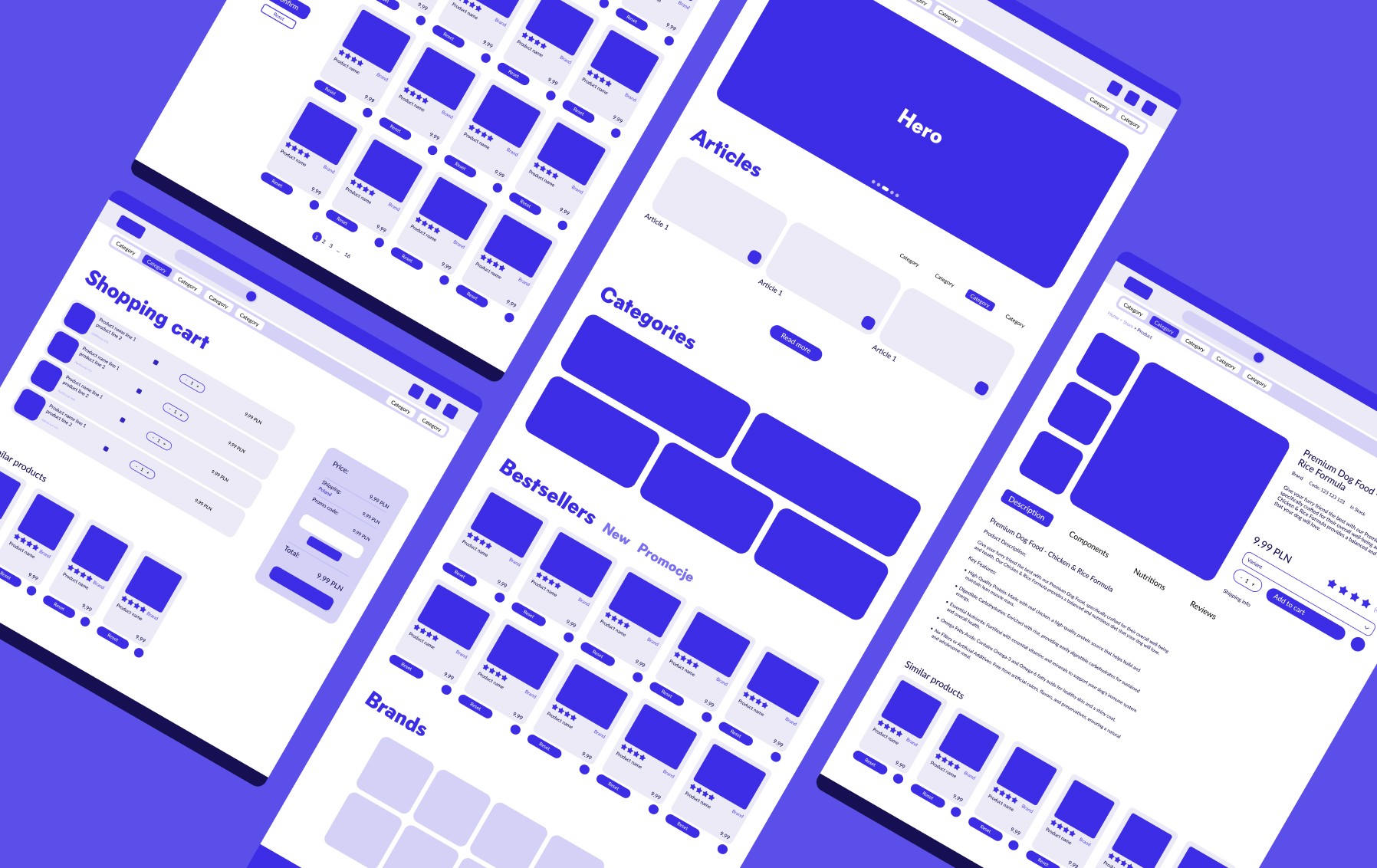 wireframes