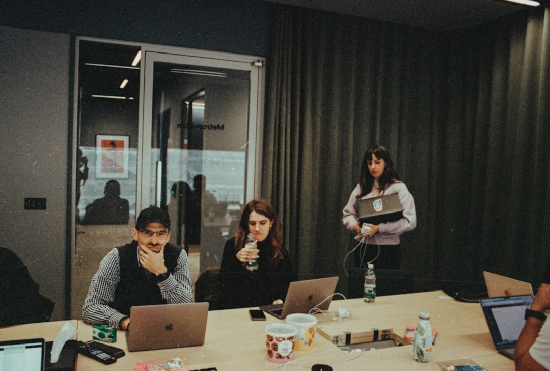team collaborating on a web design project - affordable web design dublin