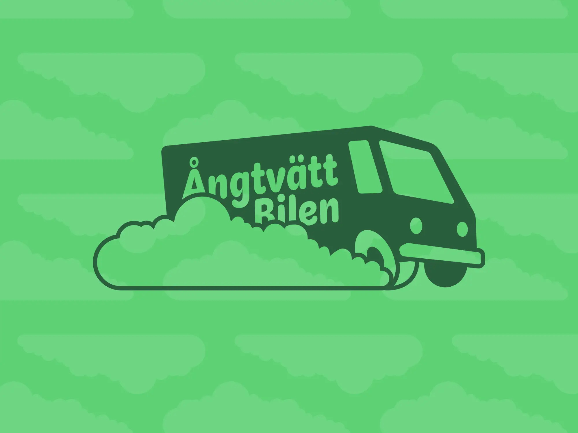 Ångtvättbilen koncept