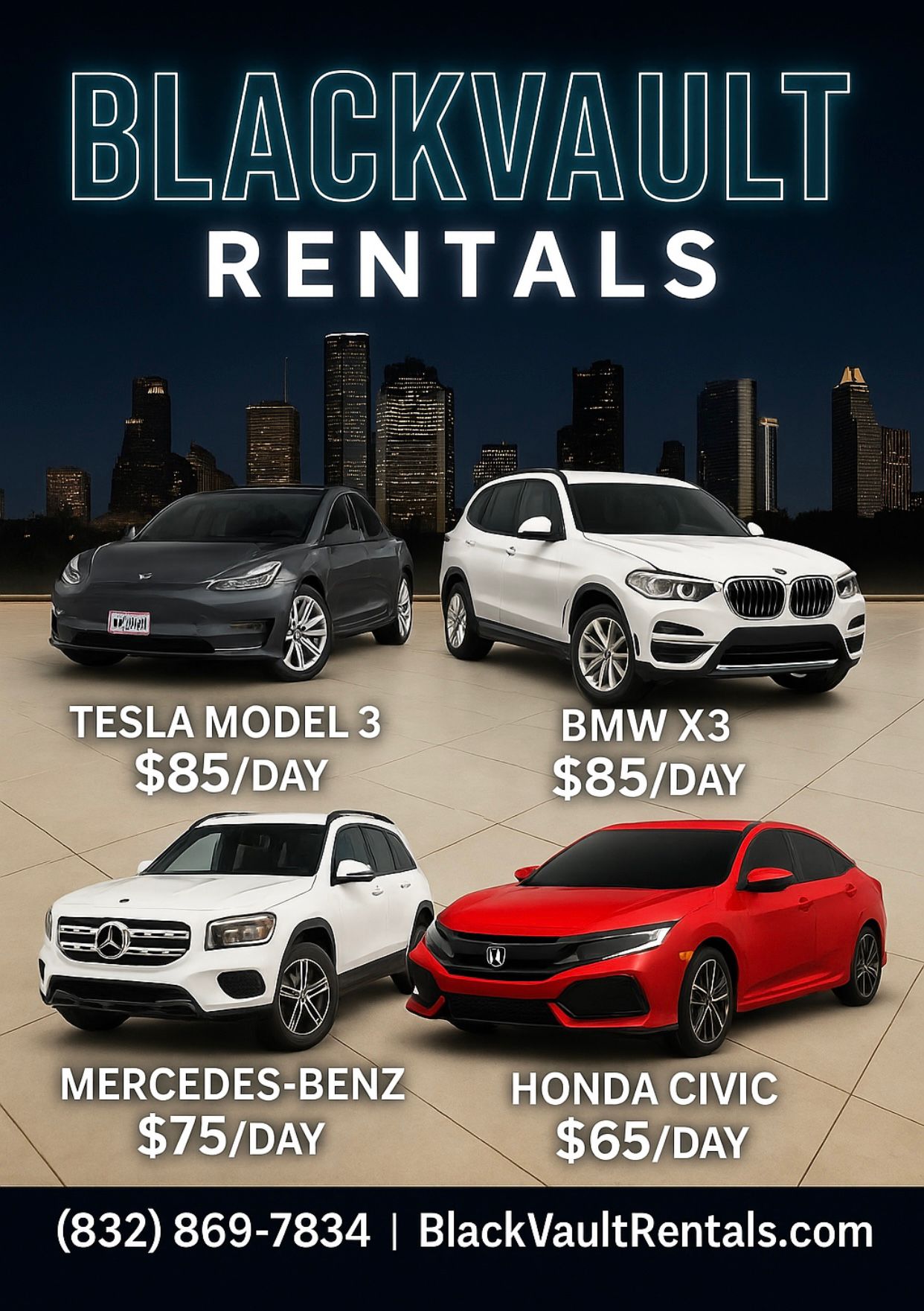 black vault rentals houston flyer 2