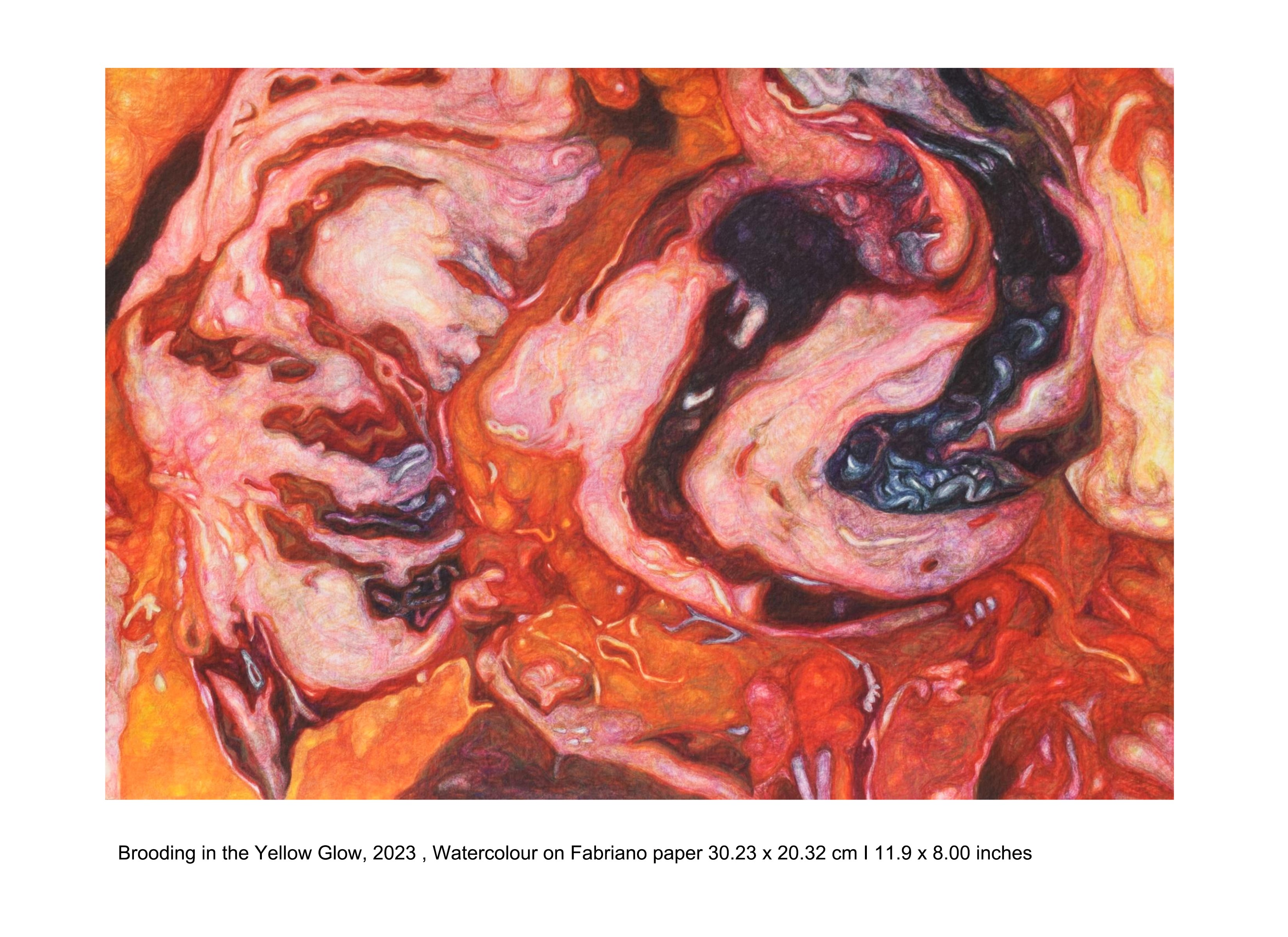 herd of sheep on road painting