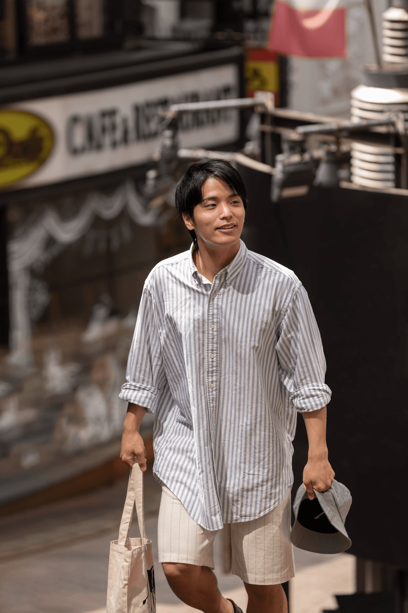 a woman wearing a hat