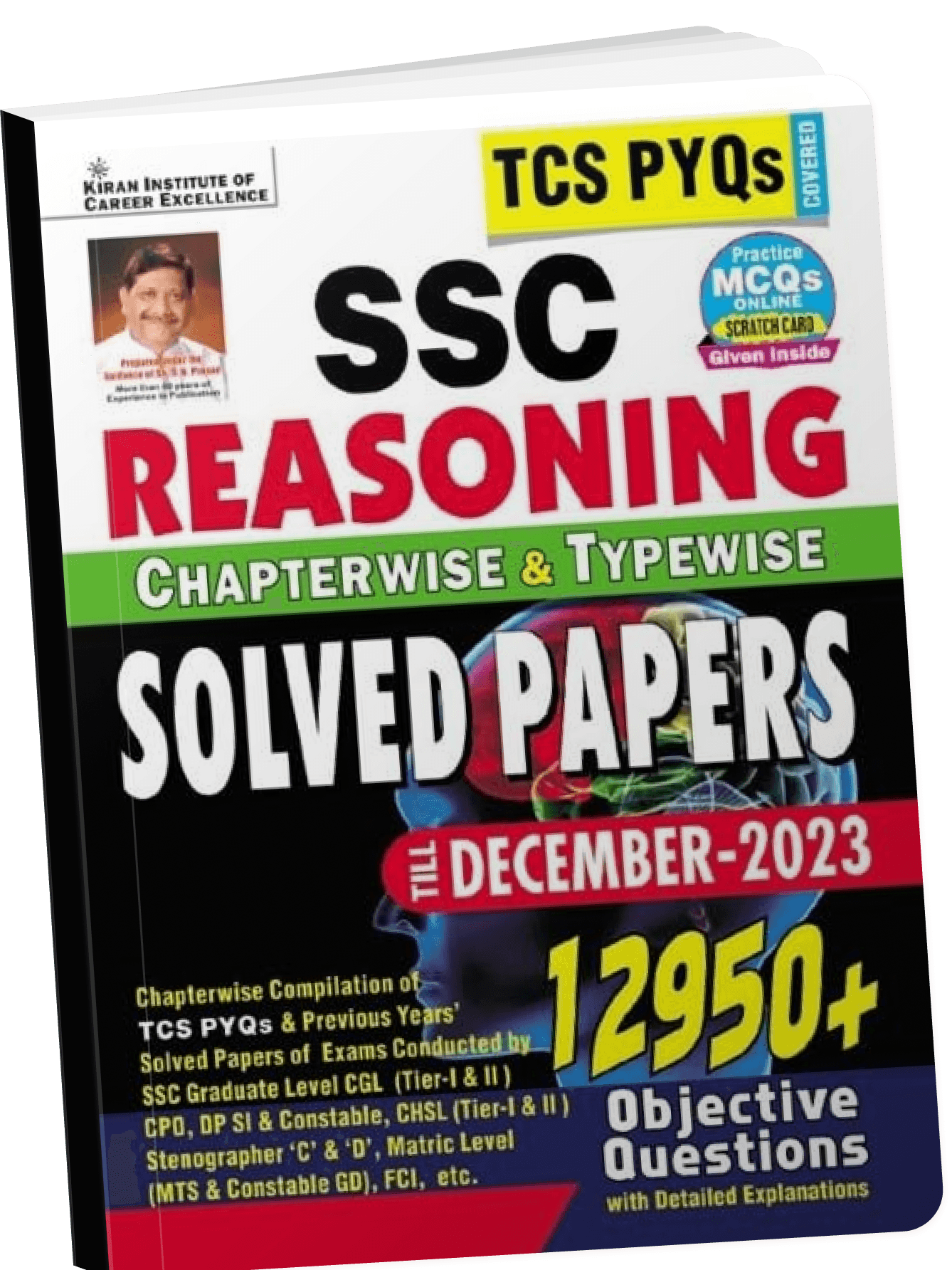 Kiran Reasoning PYQ book for ssc exam