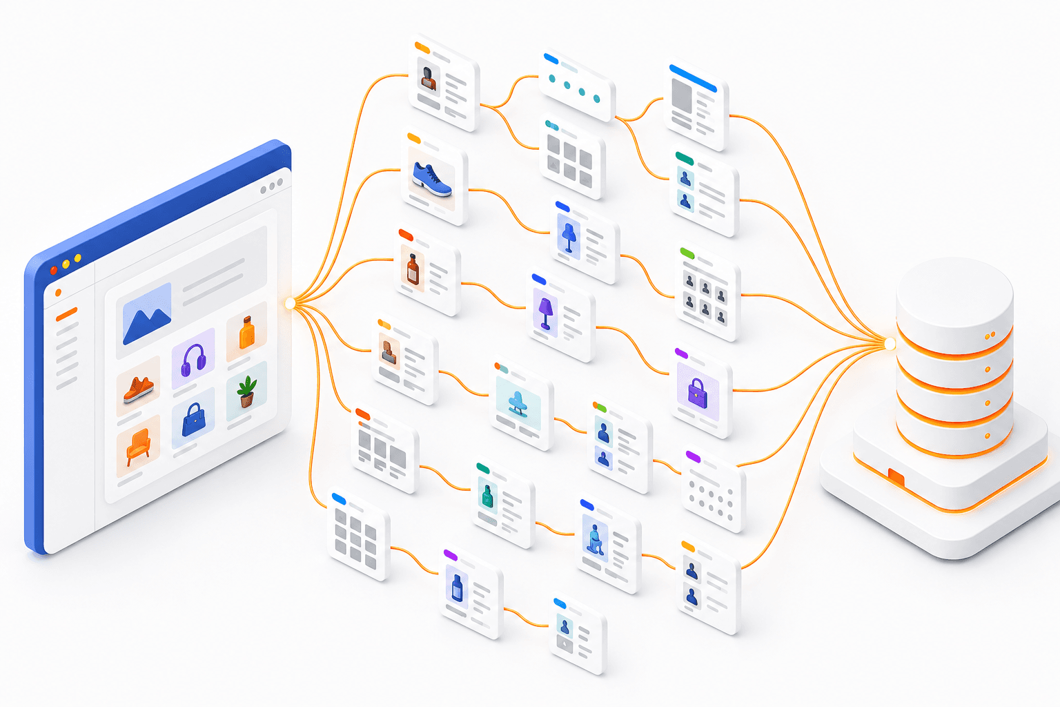 Product scraper automatically discovering product pages, categories and the full catalog from a single online store URL.