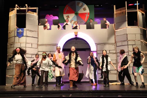 Another image of the Mercer Island Drama Booster performing