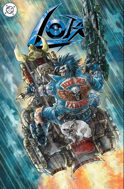 Lobo #1 Alan Quah Big Dex MegaCon Exclusive Trade Dress comic book cover