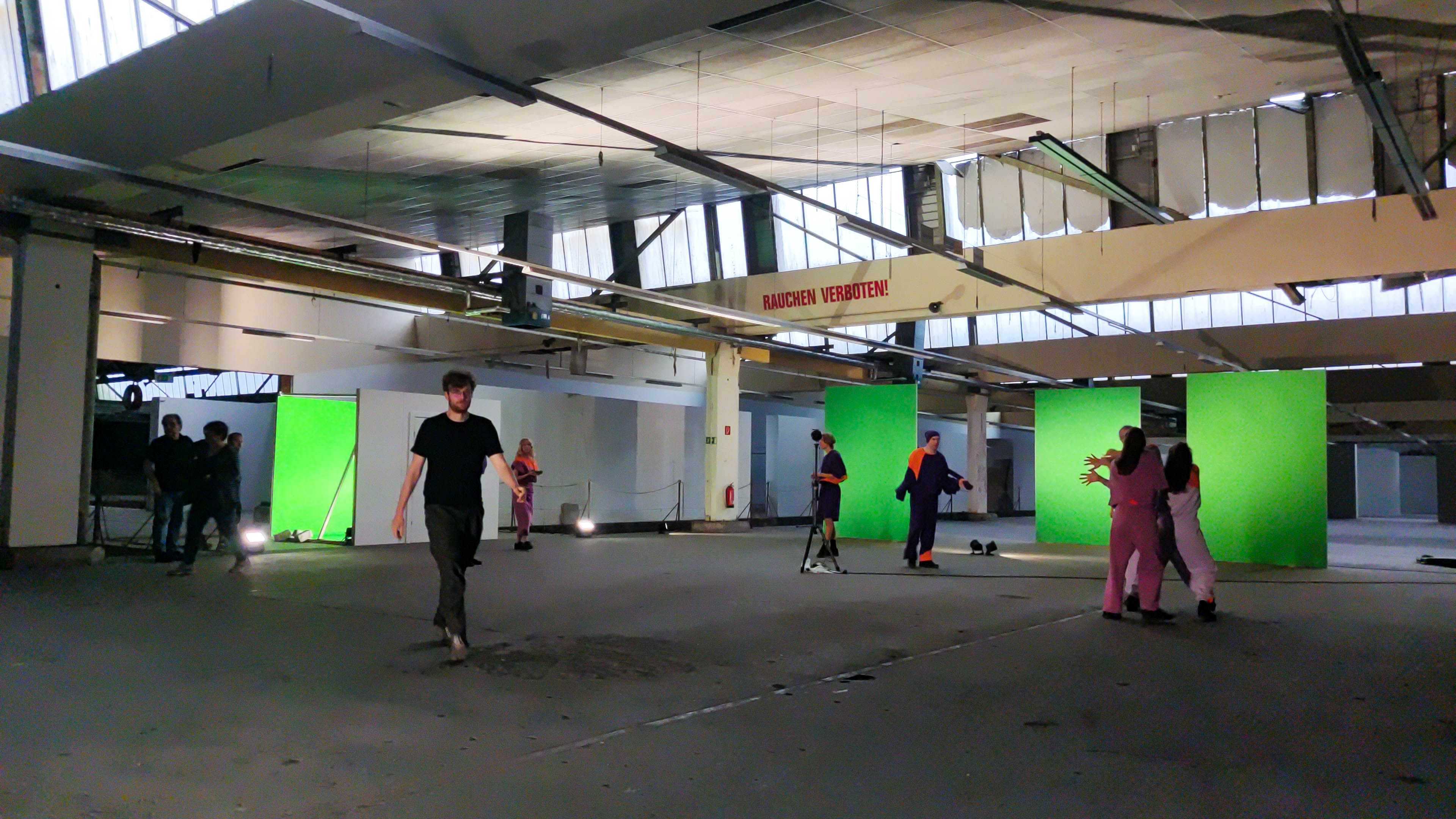 Fake - augmented 360° interactive performance installation
