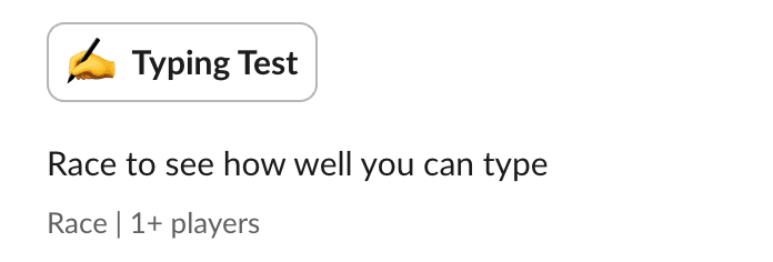 Typing Test