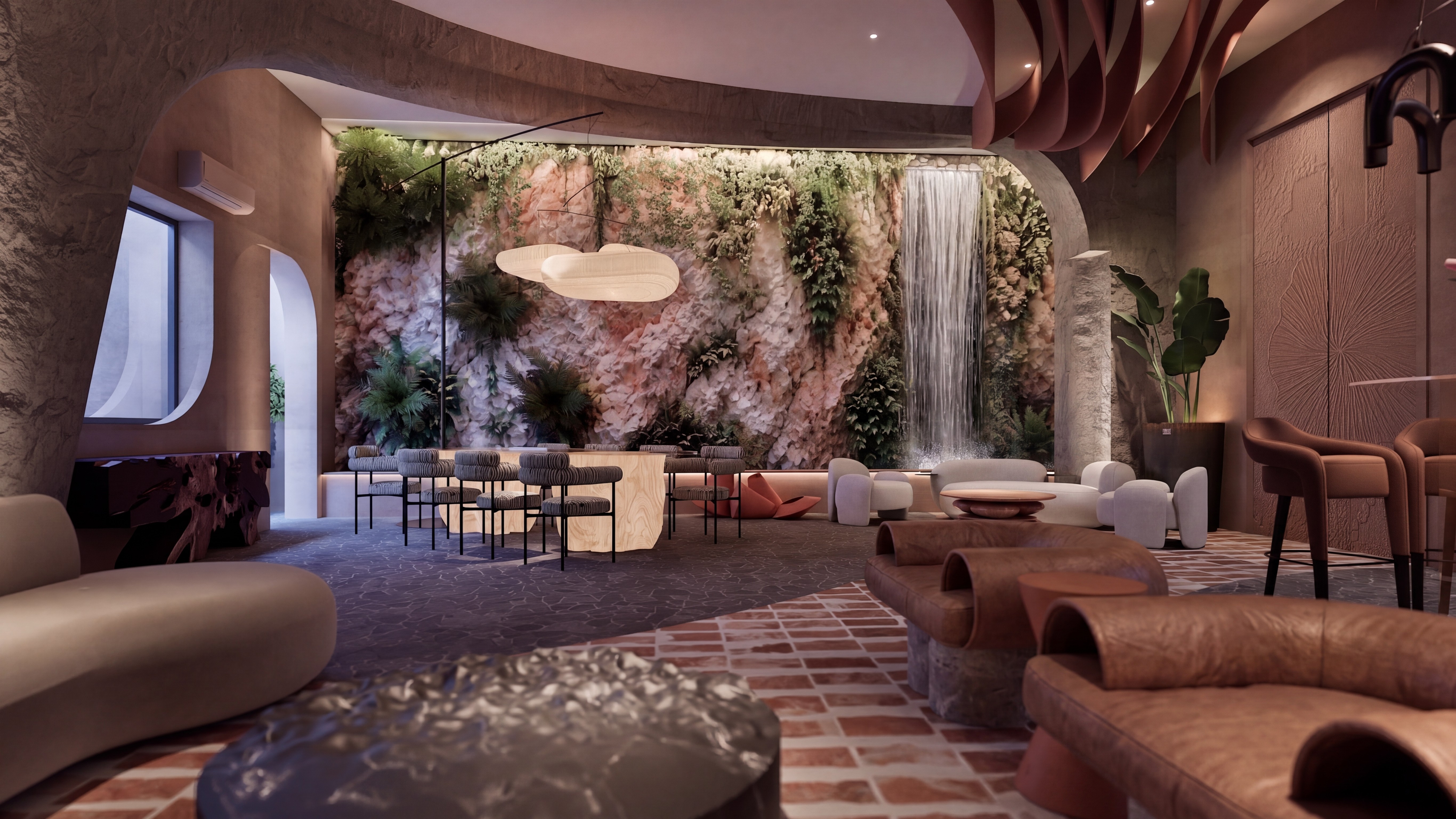 Project showcase image featuring a modern, refined interior.
