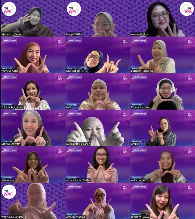 Foto mentor WEWAW