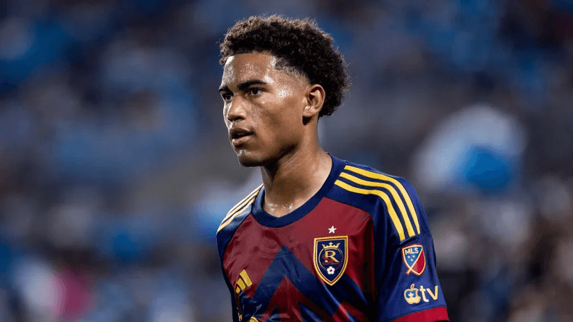 Zavier Gozo of Real Salt Lake - a teenage talent in MLS
