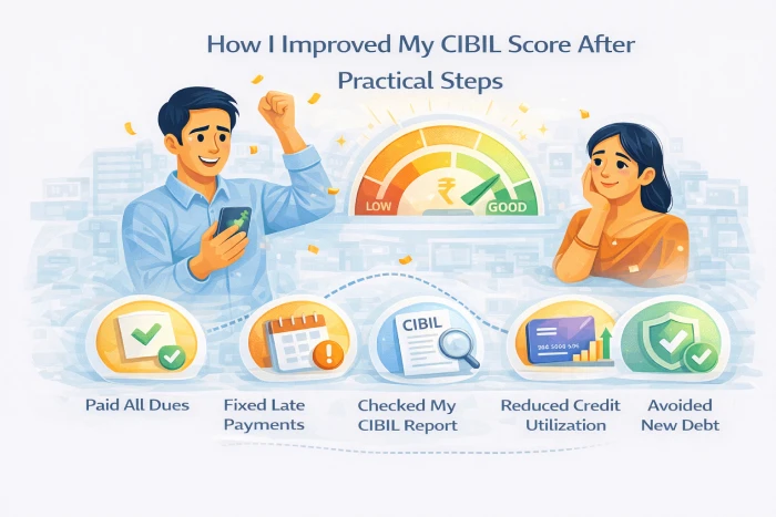 How I Improved My CIBIL Score After Default - Practical Steps