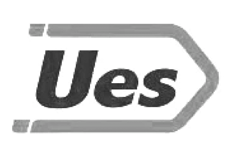 Logo of our client UES