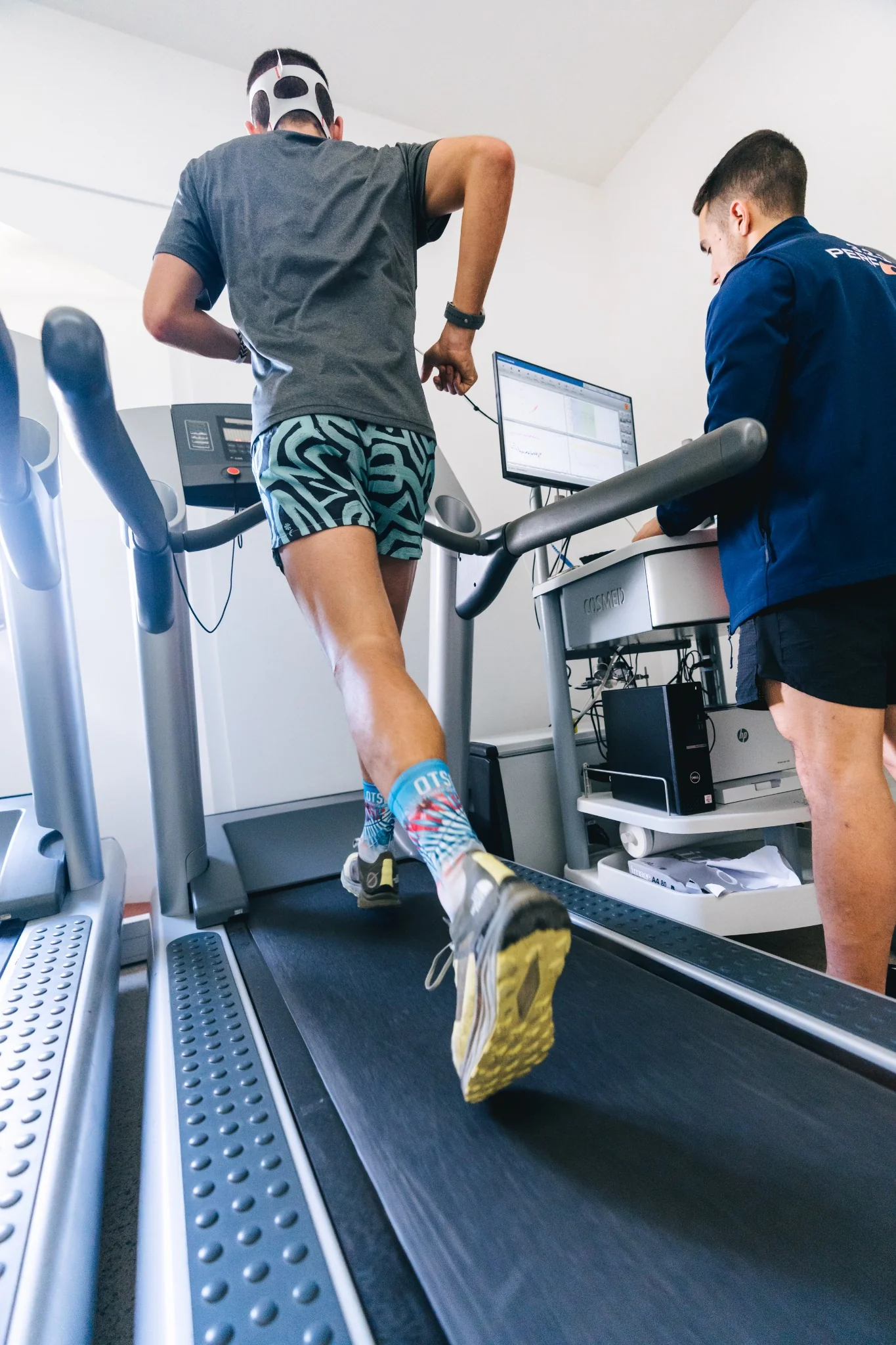 Video motion analysis of Pau Capell during his training session at The North Face Lab with Outdoor Perspectives