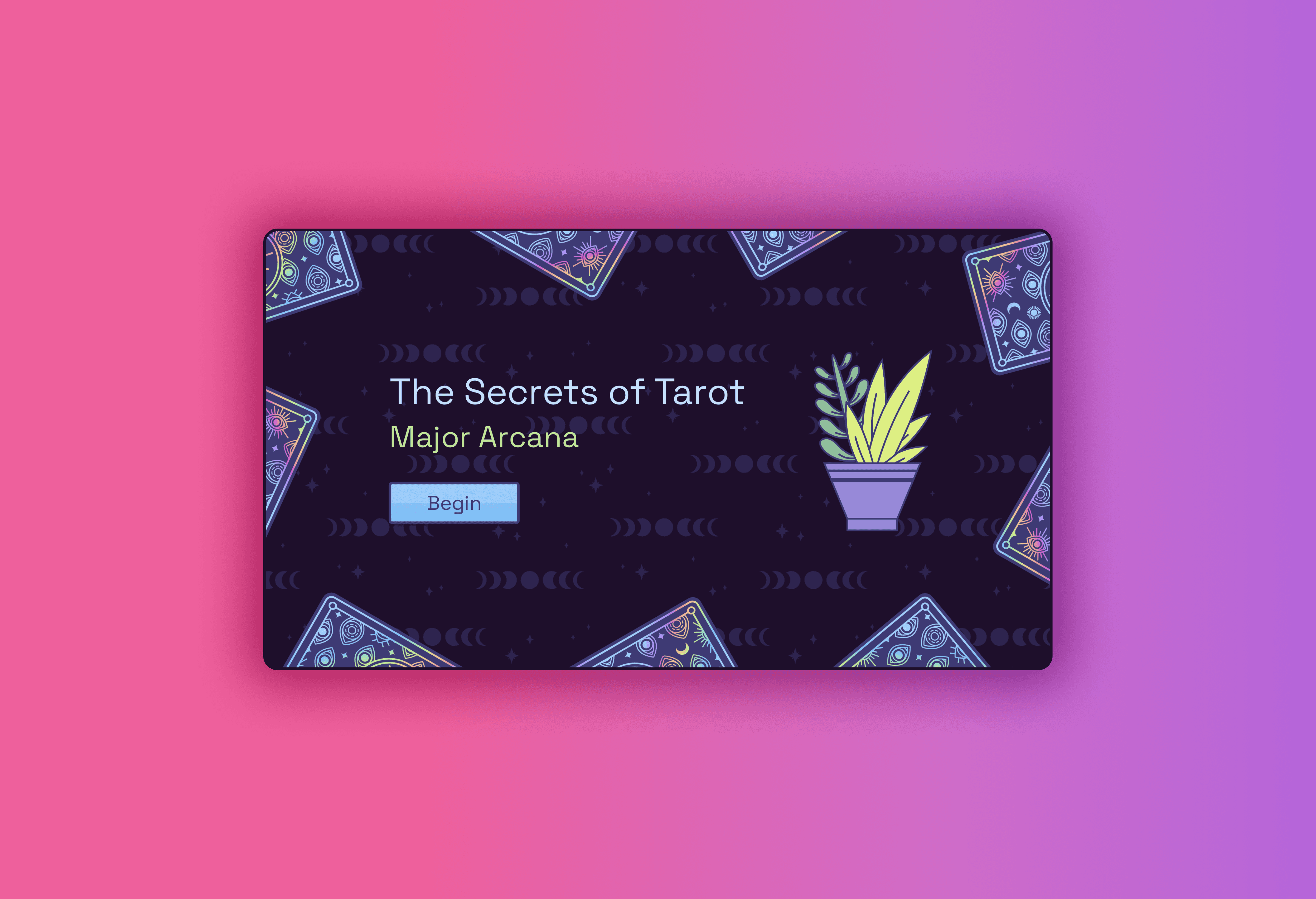 Screen from a fictional travel mobile app on a green gradient background