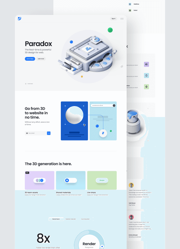 App Homepage