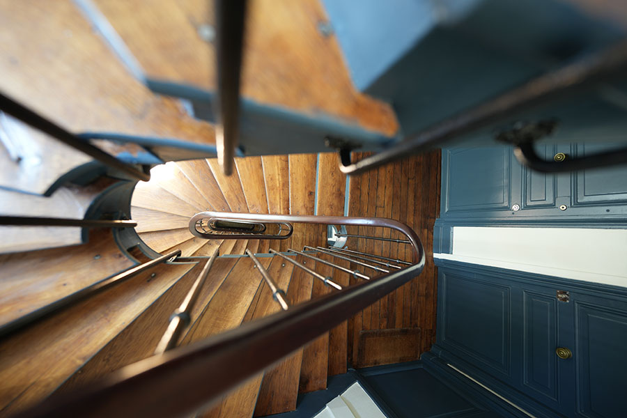 Rénovation cage d'escalier copropriété Paris