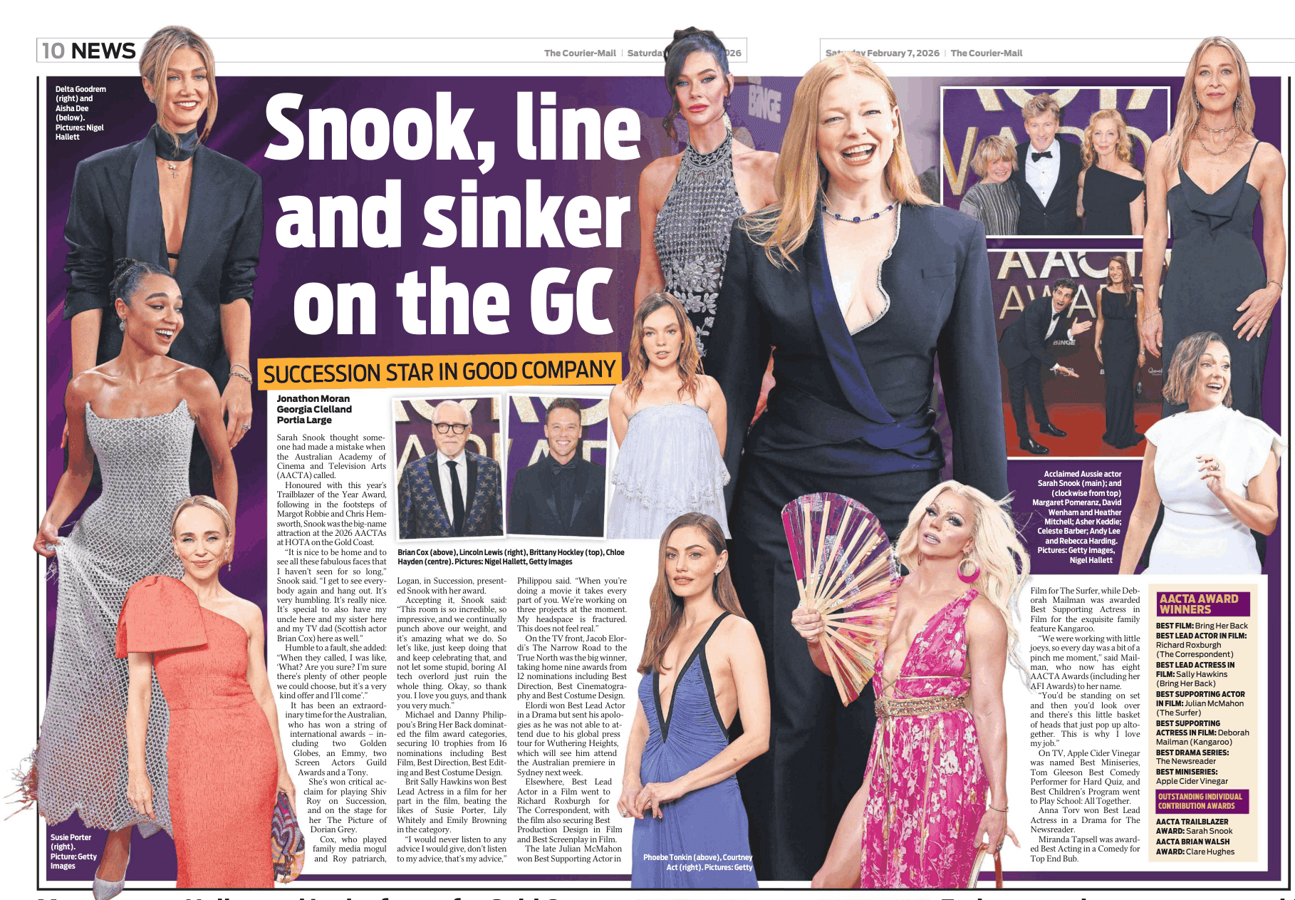 Newspaper Spread