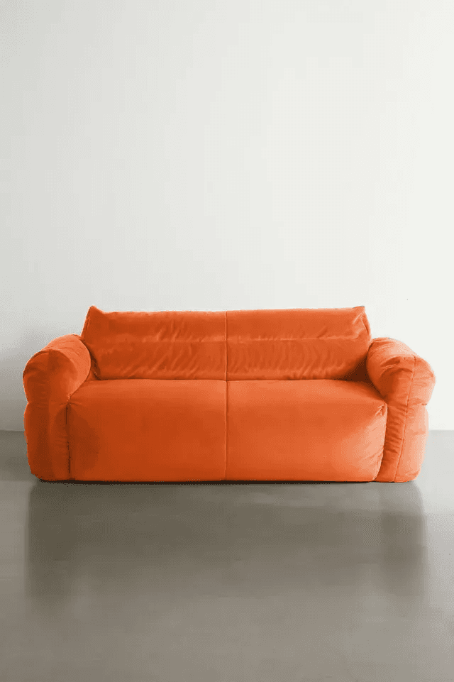 Product image for Matilda Velvet Bean Bag Sofa