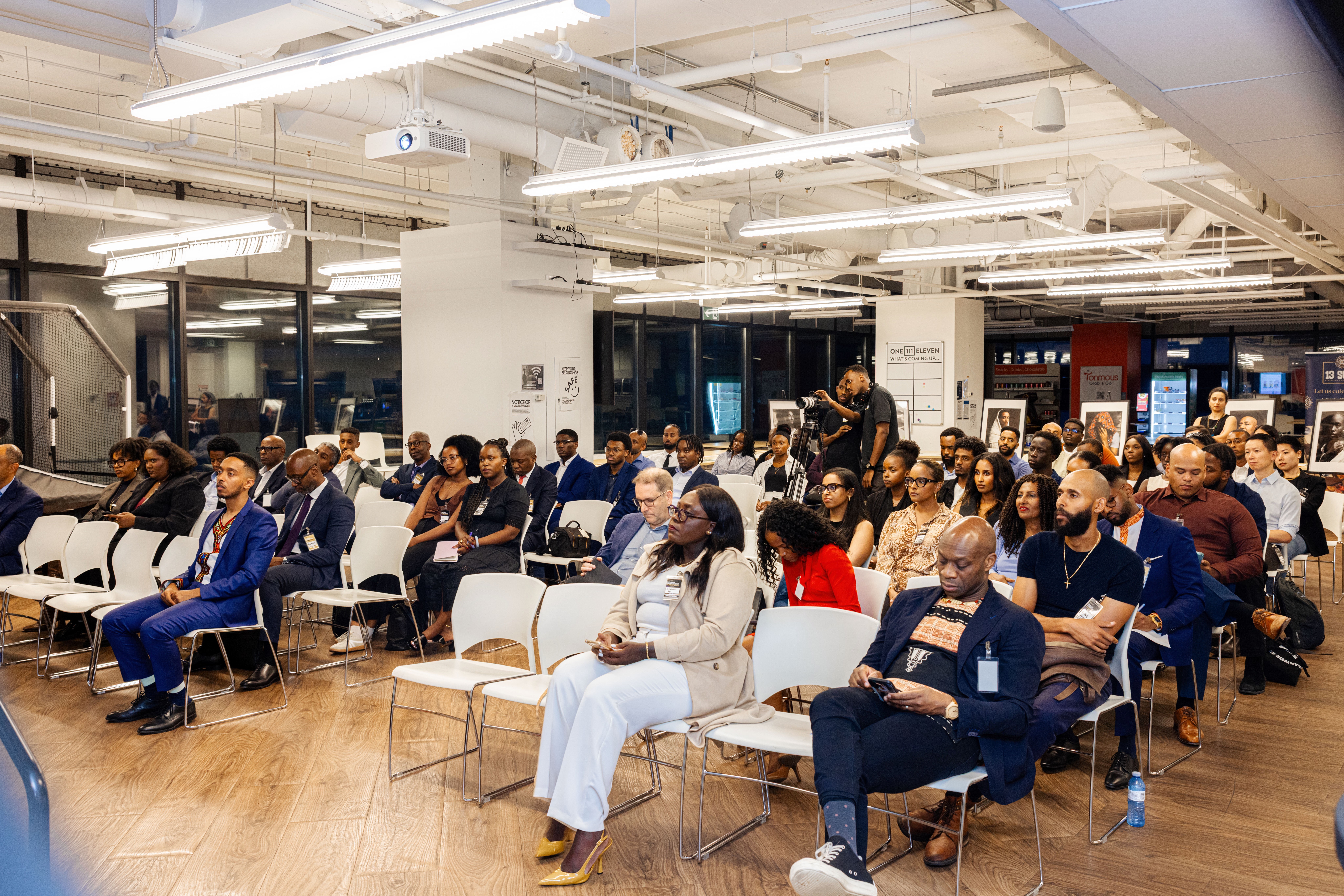audience in a conference
