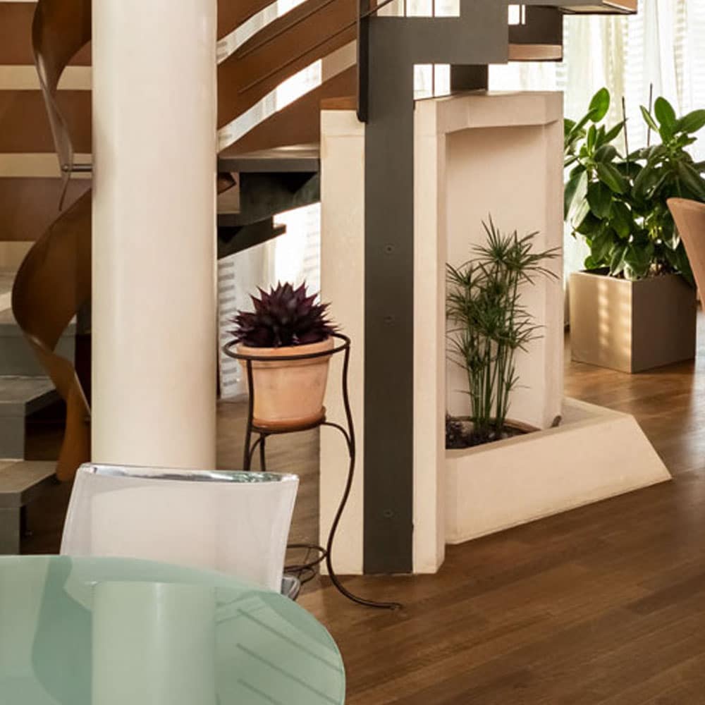 Bild eines Hauseingangs