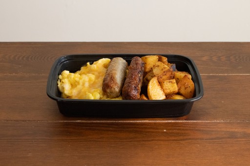 trays of california rolls and crunchy rolls