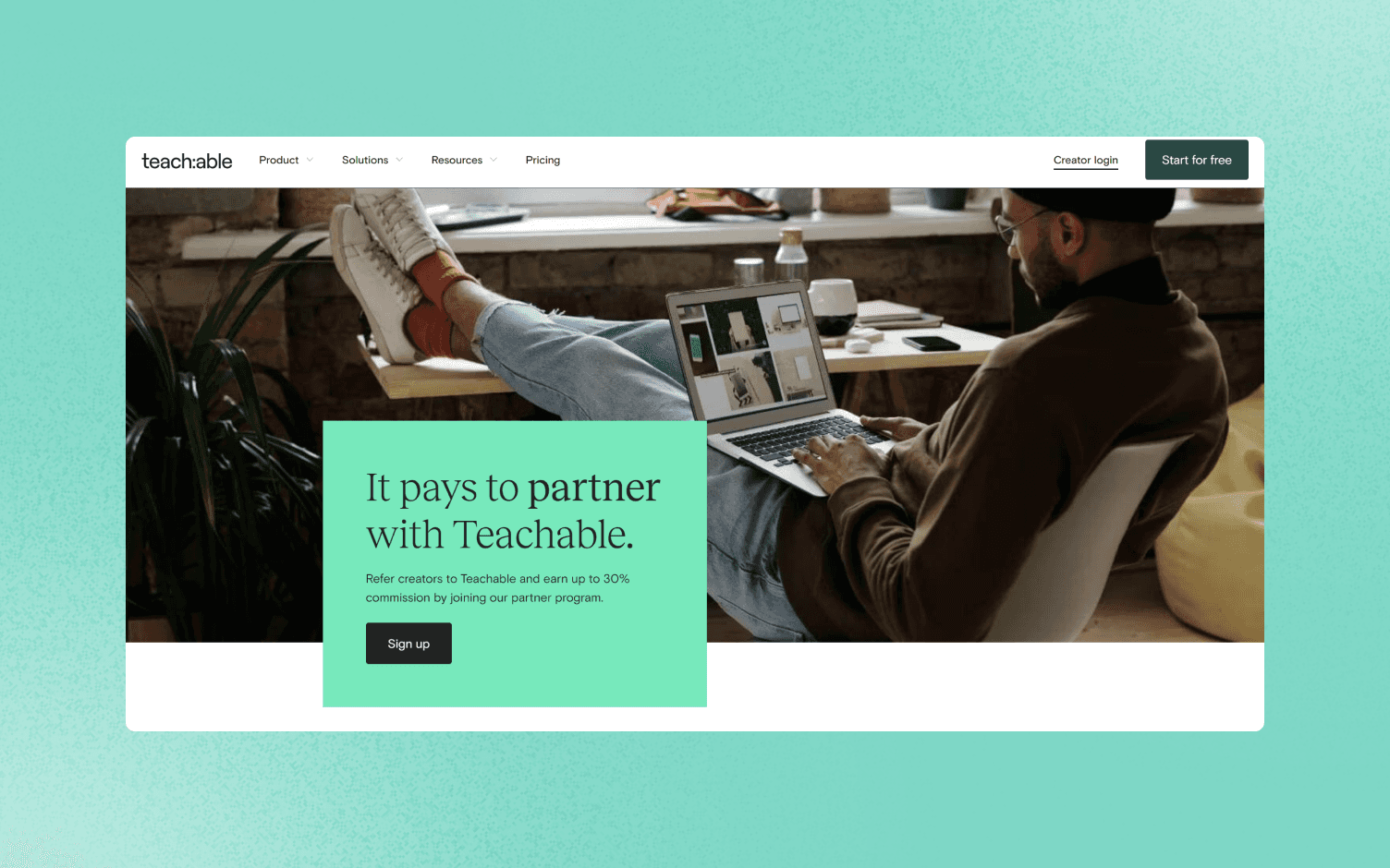 teachable affiliate program