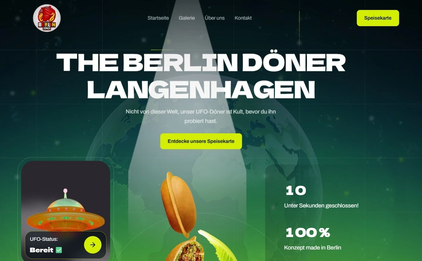 BBR Management Content Marketing aus Hannover – Erstellte Webseite Header für den Partner The Berlin Doener Langenhagen im modernen Responsive Webdesign mit SEO-optimierter Struktur und Conversion-starkem UX-Design und Performance-Optimierung.