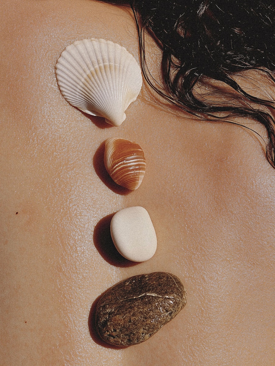 Image · A (skin / before energy work)