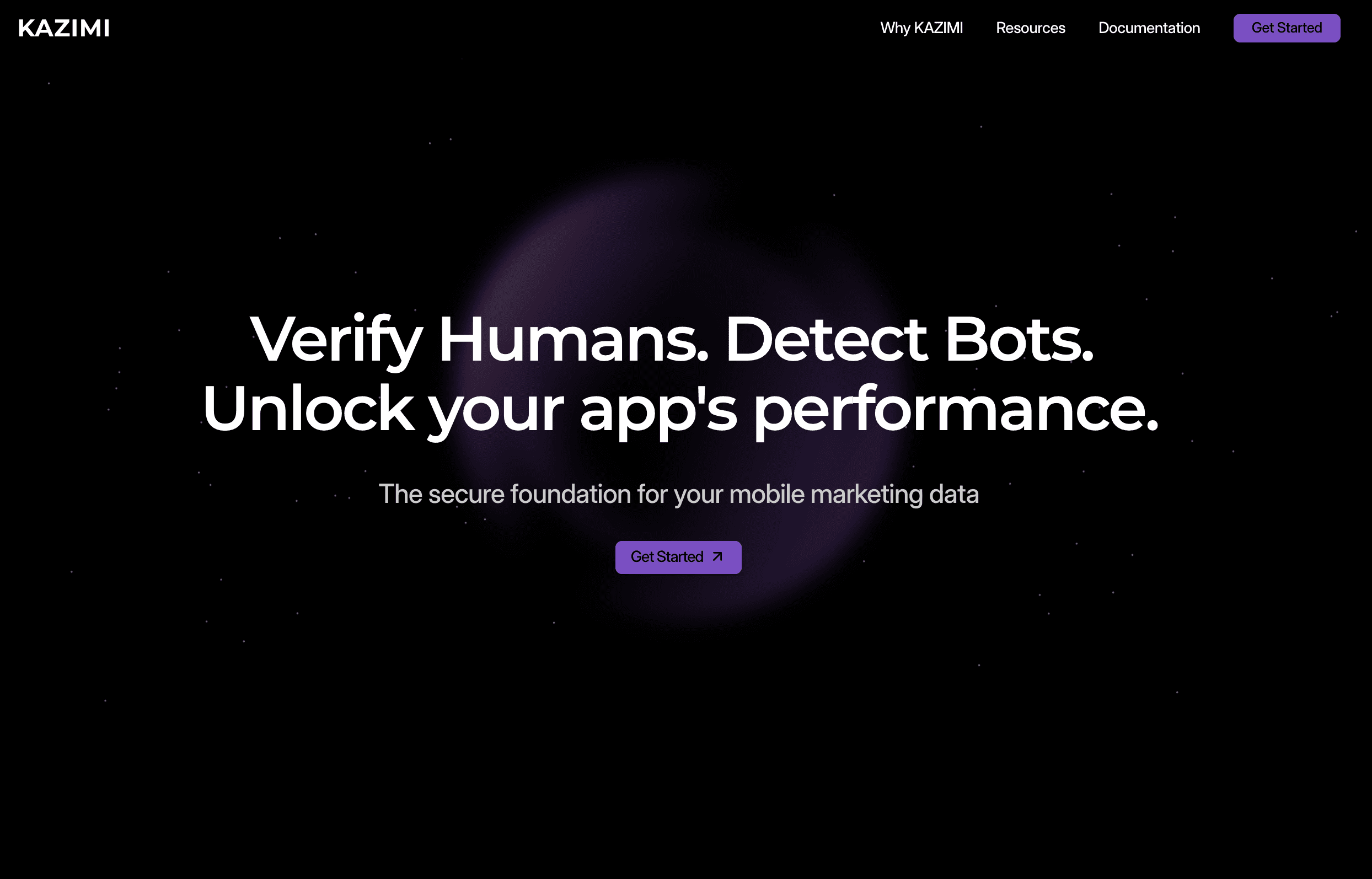 KAZIMI - Verify Humans. Detect Bots. Unlock your app's performance.