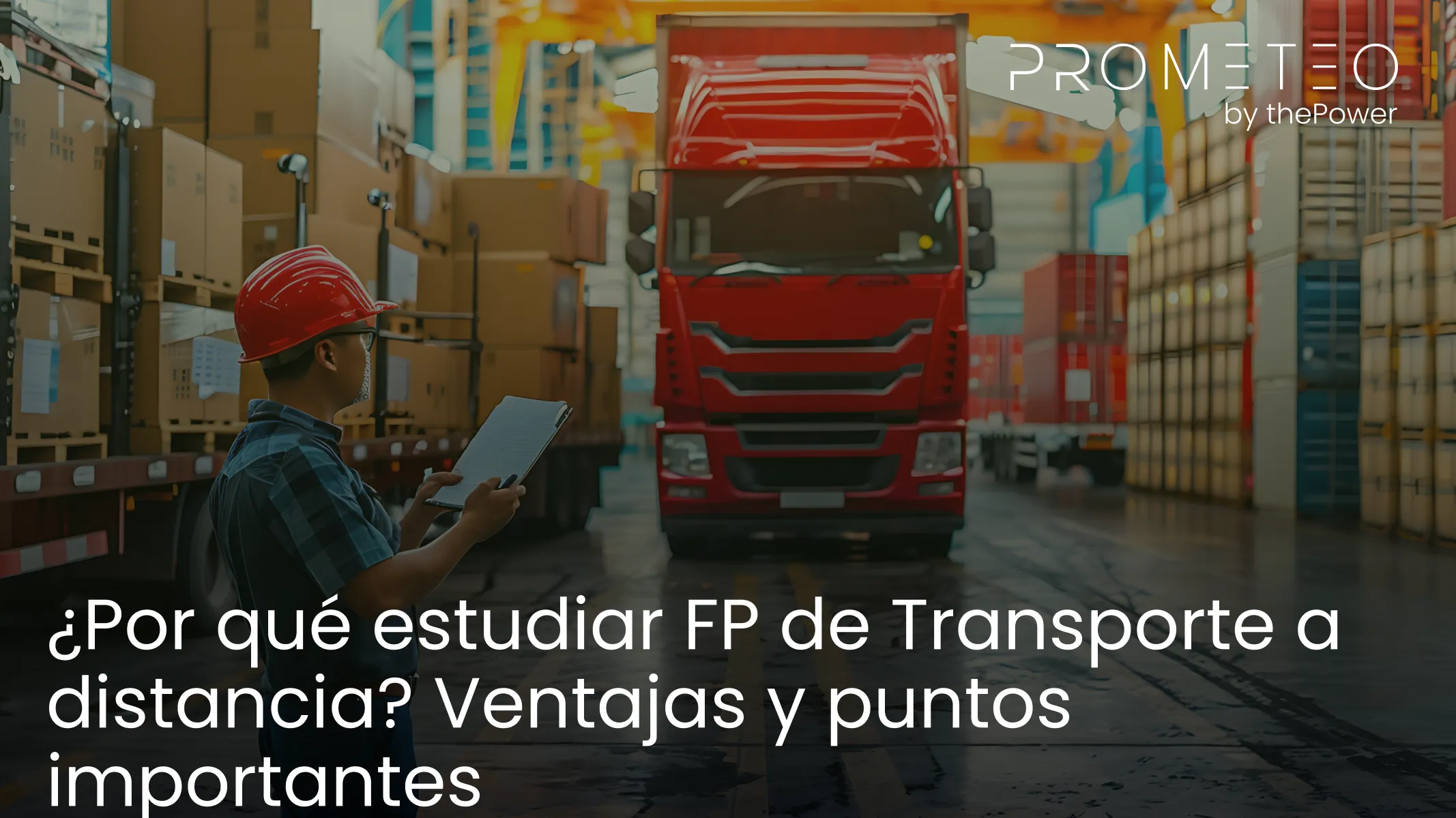 ¿Por qué estudiar FP de Transporte a distancia? Ventajas y puntos importantes