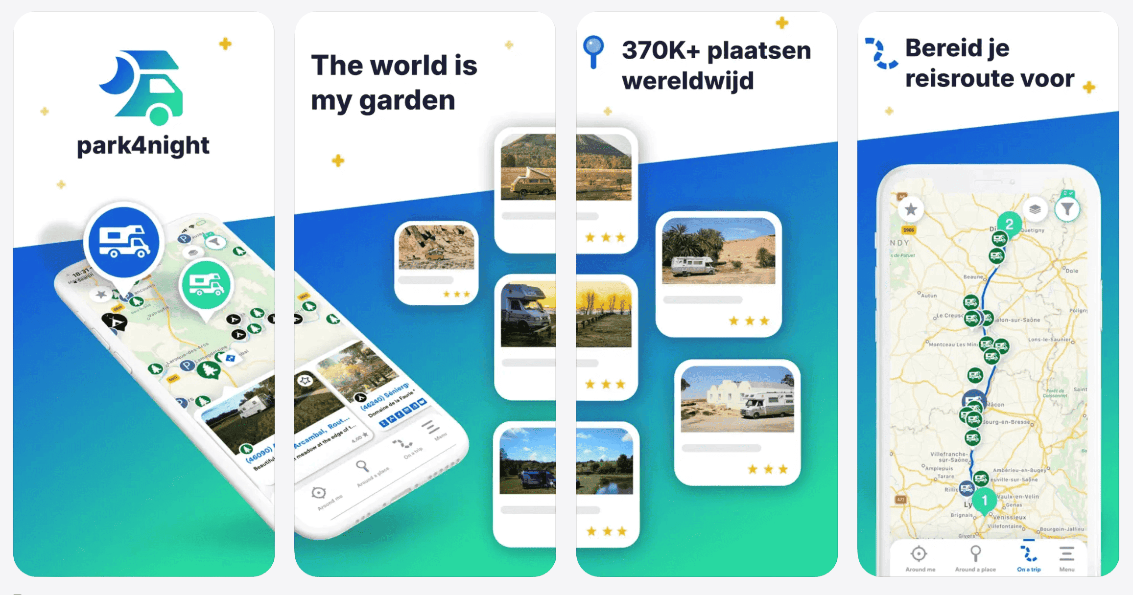 Park4Night travel app (best travel apps 2026)